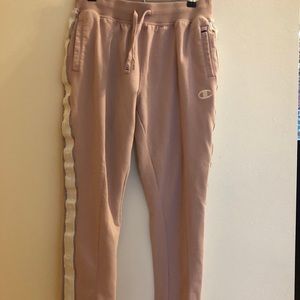 Champion light pink joggers!